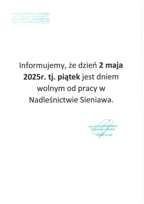informacja&#x20;o&#x20;dniu&#x20;wolnym&#x20;od&#x20;pracy